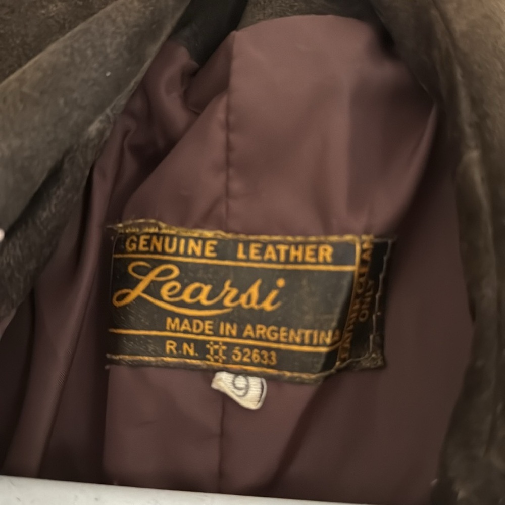 Vintage suede jacket - Picture 4 of 7